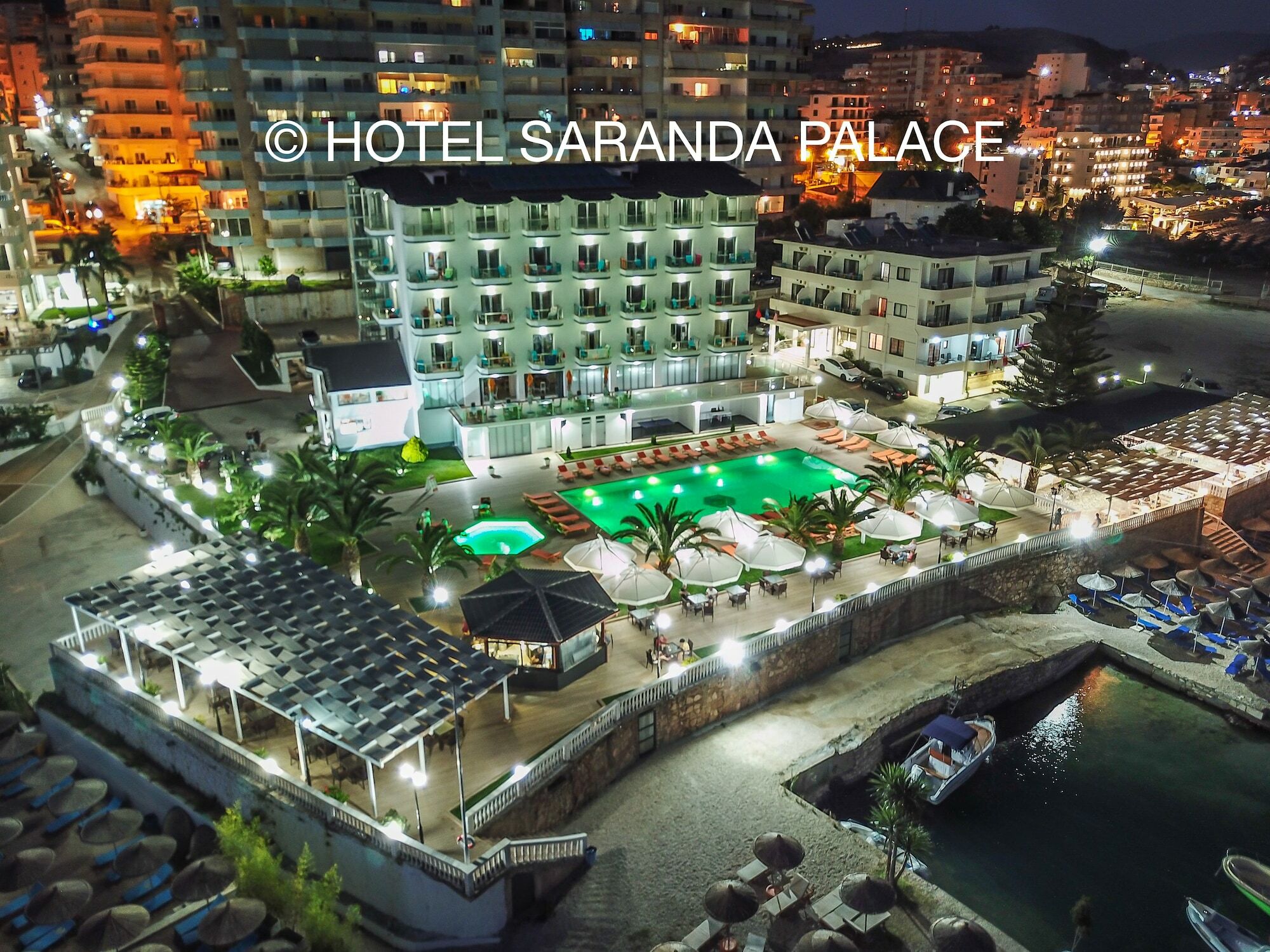 Hotel Saranda Palace Esterno foto