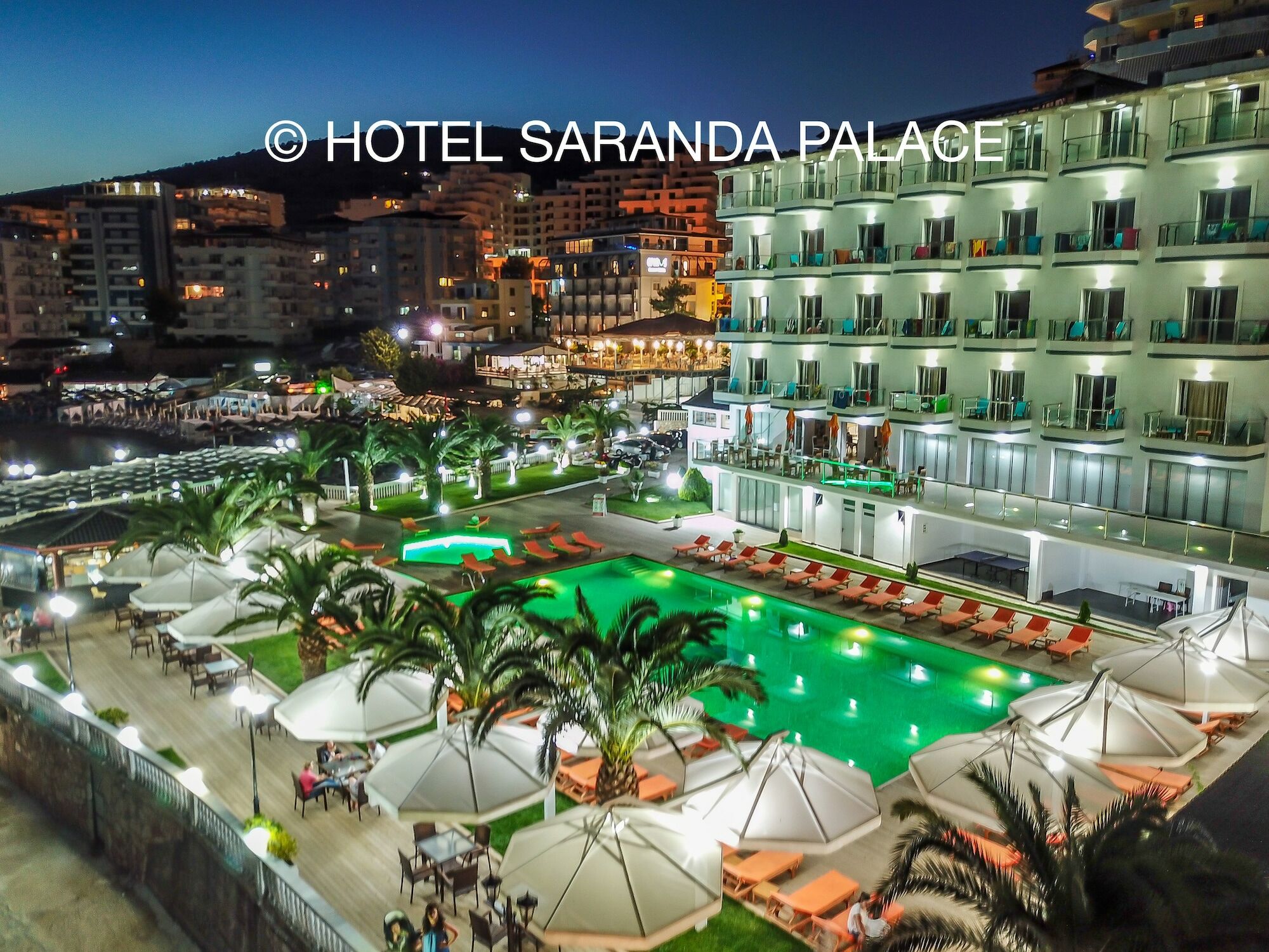 Hotel Saranda Palace Esterno foto