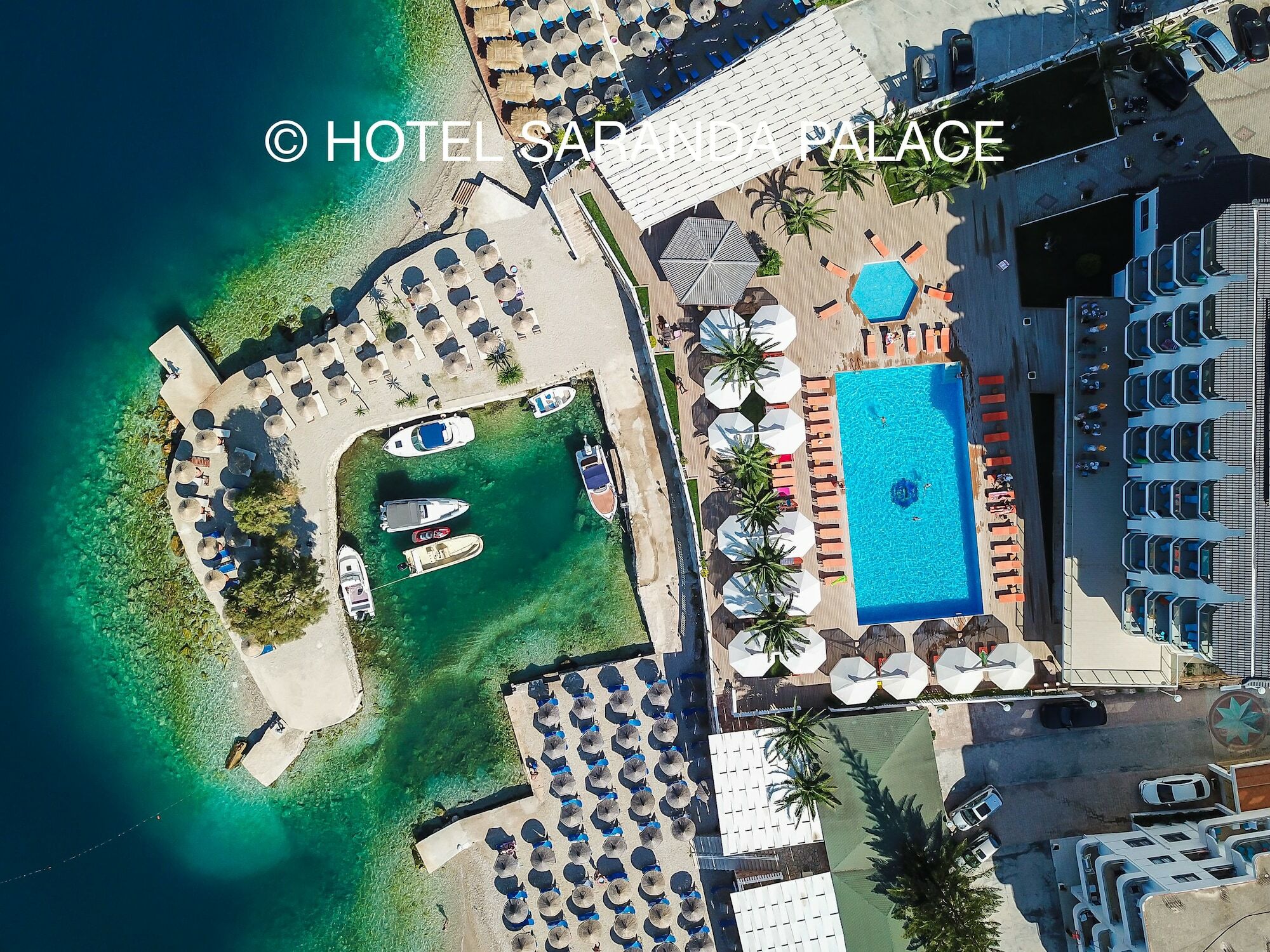 Hotel Saranda Palace Esterno foto